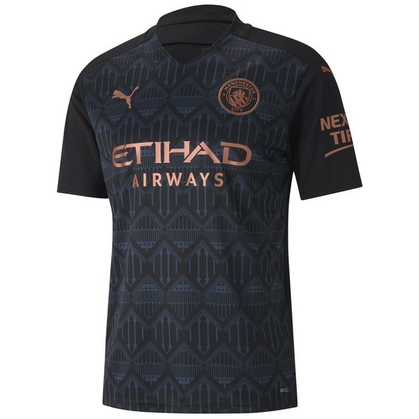 Tailandia Camiseta Manchester City Segunda Equipación 2020-2021 Negro